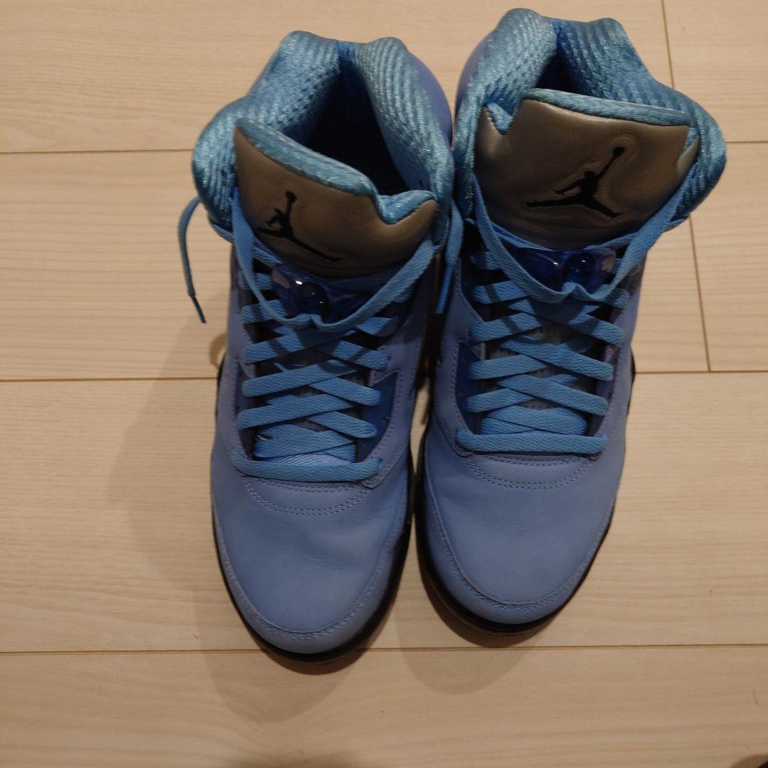 靴 nike air jordan5 unc