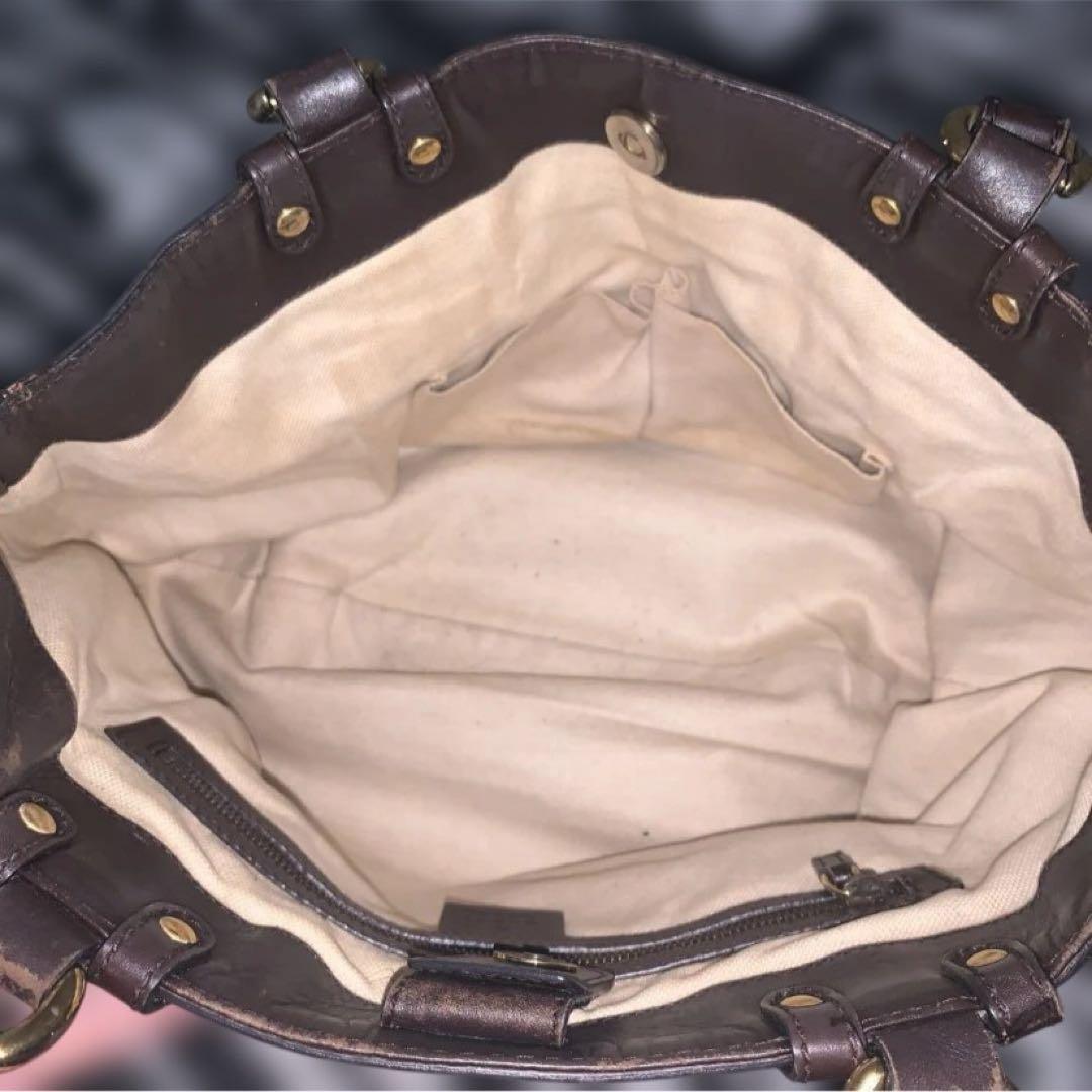 GUCCI 269953 GGキャンバス スカーレット トートバッグ