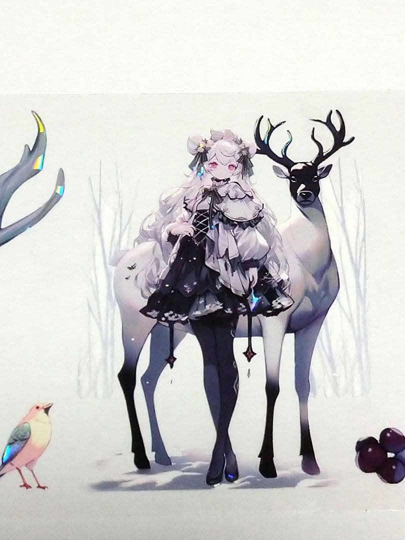 廃盤品✩1131▶迷野仙踪(贝壳光)明镜台切り売り海外人物女の子AIマステ