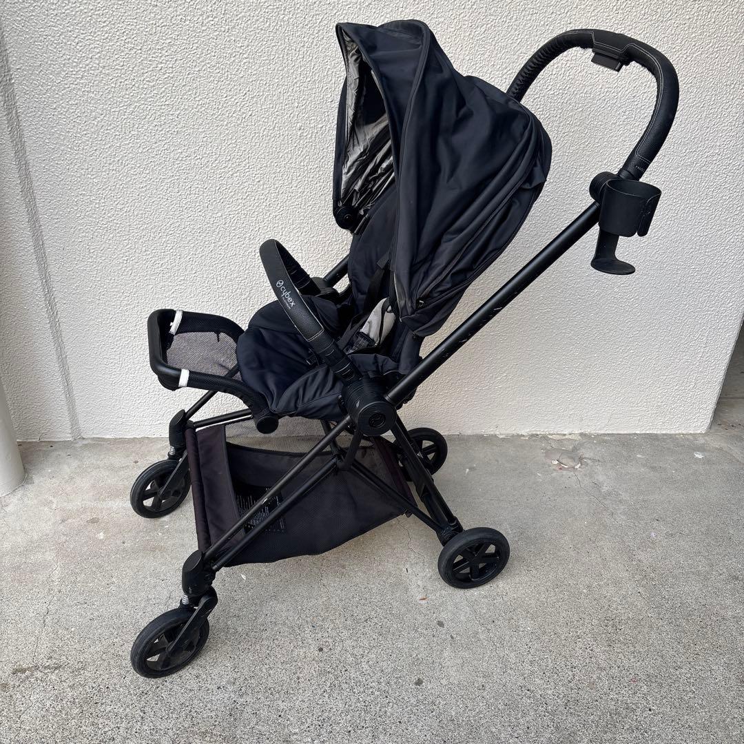 ★cubex ブラック 折りたたみベビーカー★