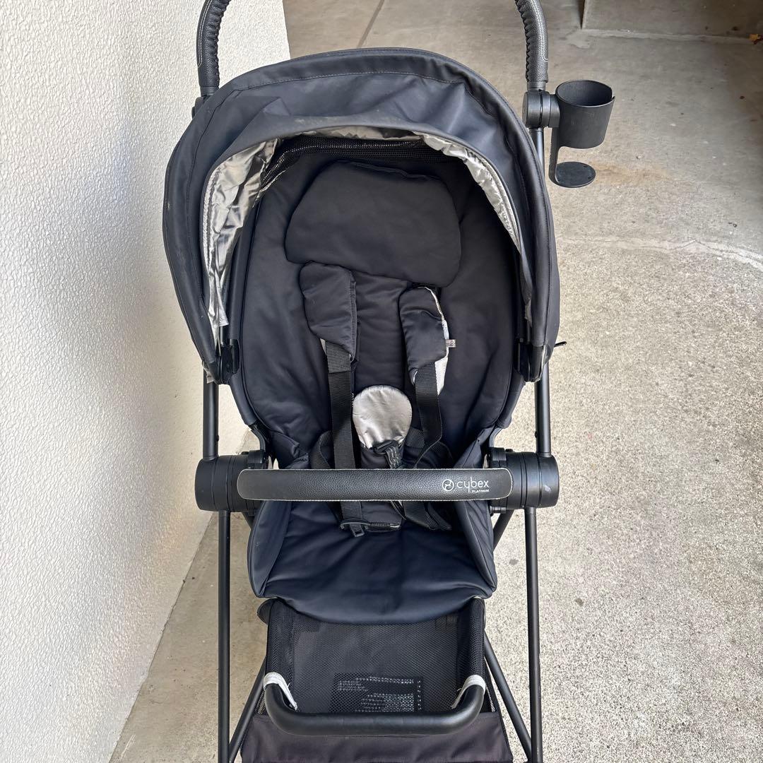 ★cubex ブラック 折りたたみベビーカー★