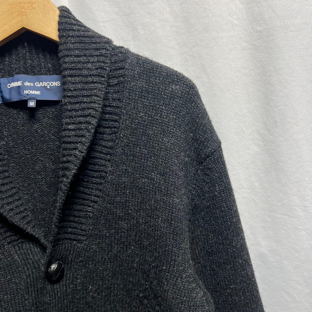 COMME des GARCONS HOMME エルボーパッチ カーディガン