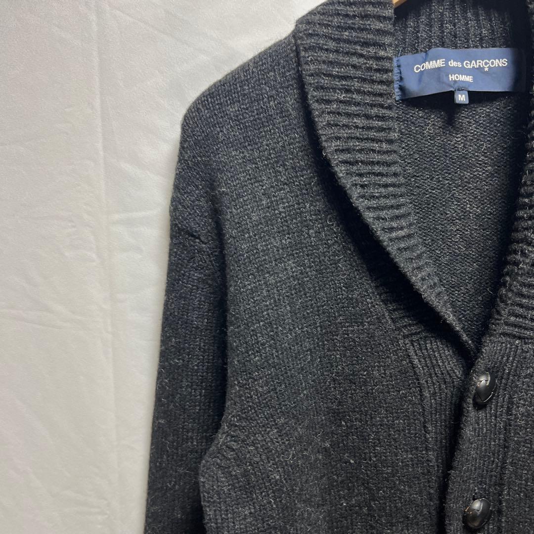 COMME des GARCONS HOMME エルボーパッチ カーディガン