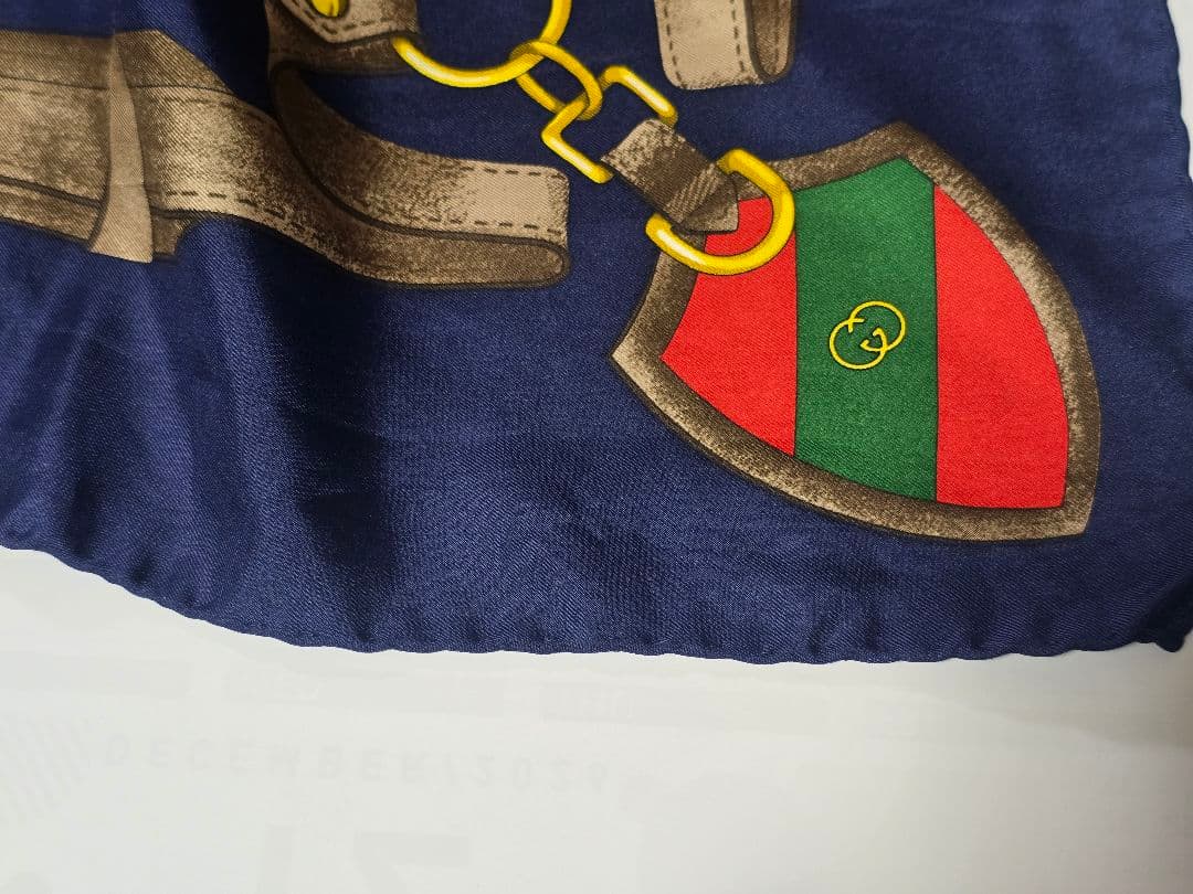 【専用】GUCCI シルクスカーフ 馬具モチーフ