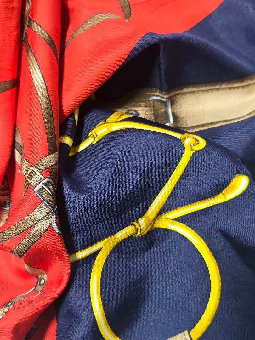 【専用】GUCCI シルクスカーフ 馬具モチーフ