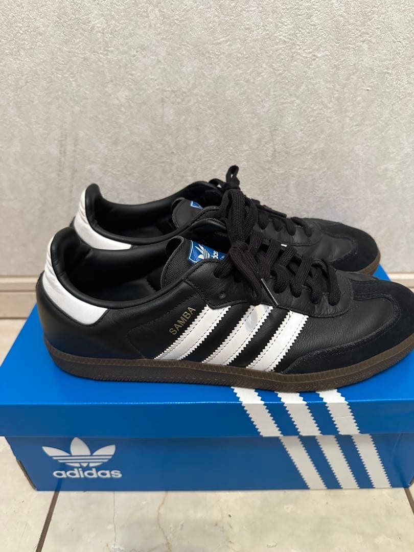 adidas Samba OG ブラック/ホワイト