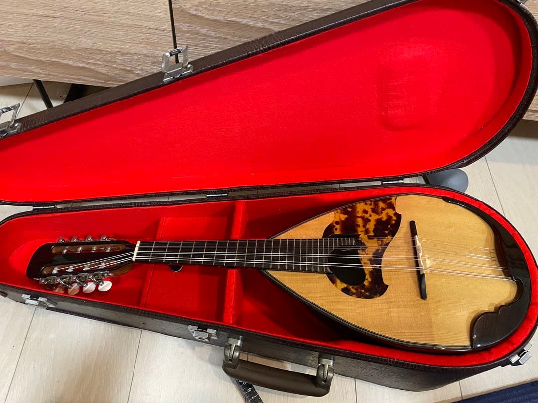 美品 落合忠男 手工品 マンドリン 1989年製