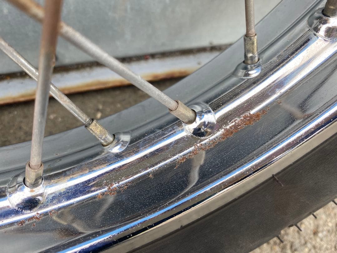 G926 リトルカブ ホイール IRC2.50-14 ダンロップ 2.75-14