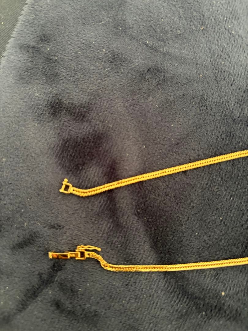 18金 12面トリプル 喜平ネックレス　6,9g 46cm