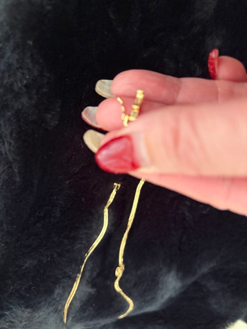 18金 12面トリプル 喜平ネックレス　6,9g 46cm