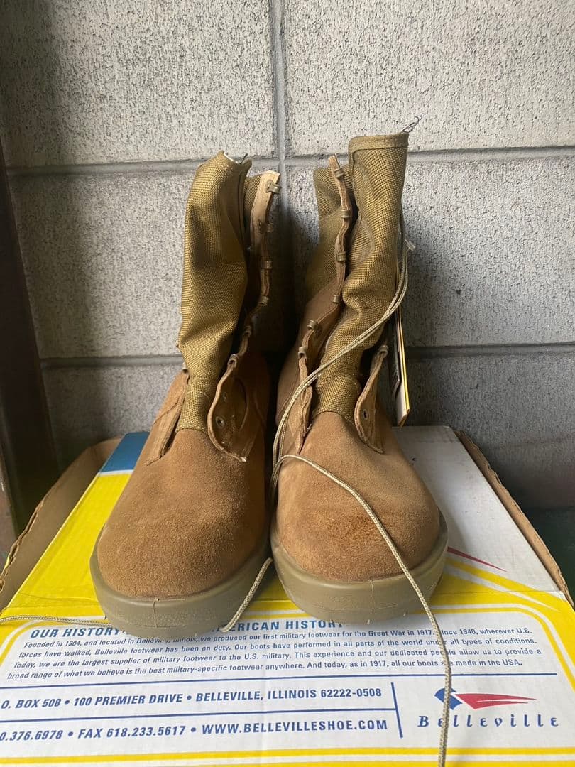 未使用 ミリタリーブーツ【BELLEVILLE GORE–TEX】31.5
