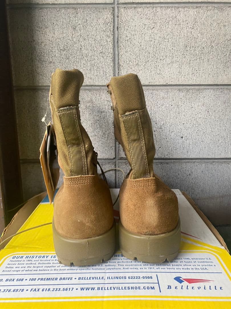 未使用 ミリタリーブーツ【BELLEVILLE GORE–TEX】31.5