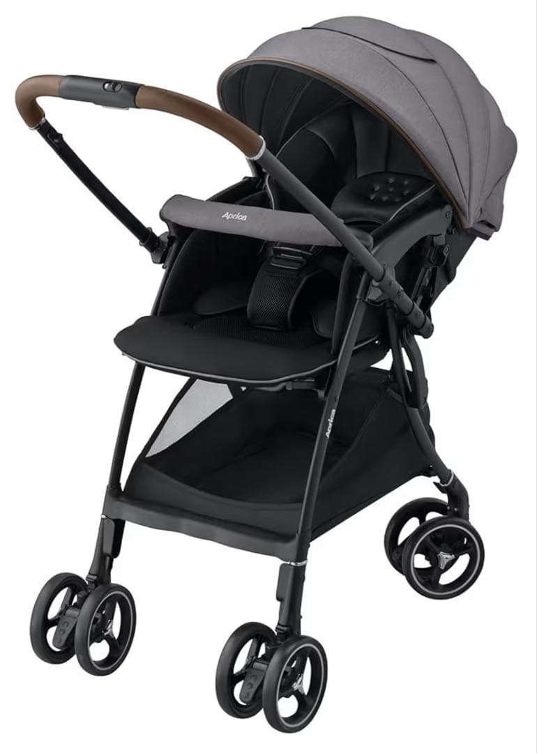 Aprica A型ベビーカー ラクーナクッションフリー AC 軽量 4輪フリー