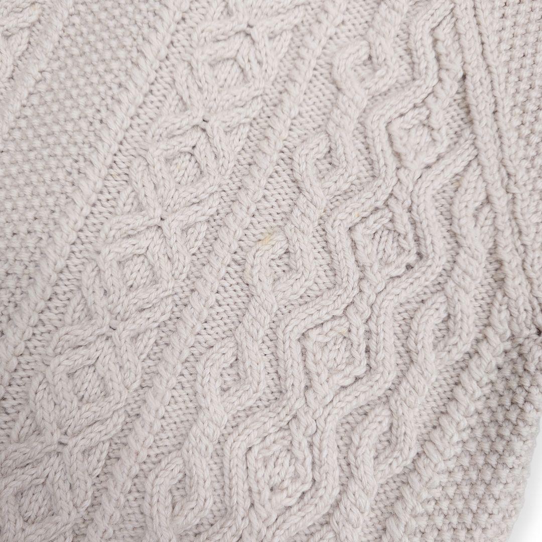 【茶タグ】INVERALLAN インバーアラン 3A 襟付き カーディガン