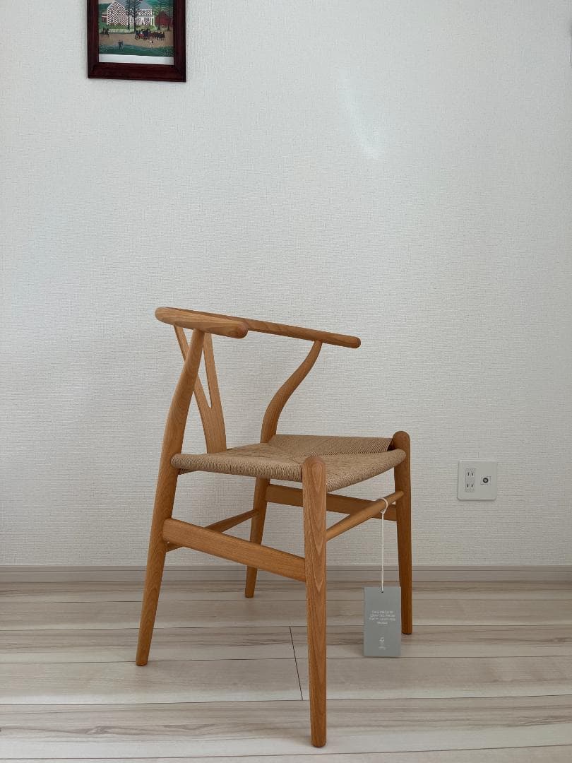 【未使用】カールハンセン Yチェア　ビーチ材、オイル仕上げ