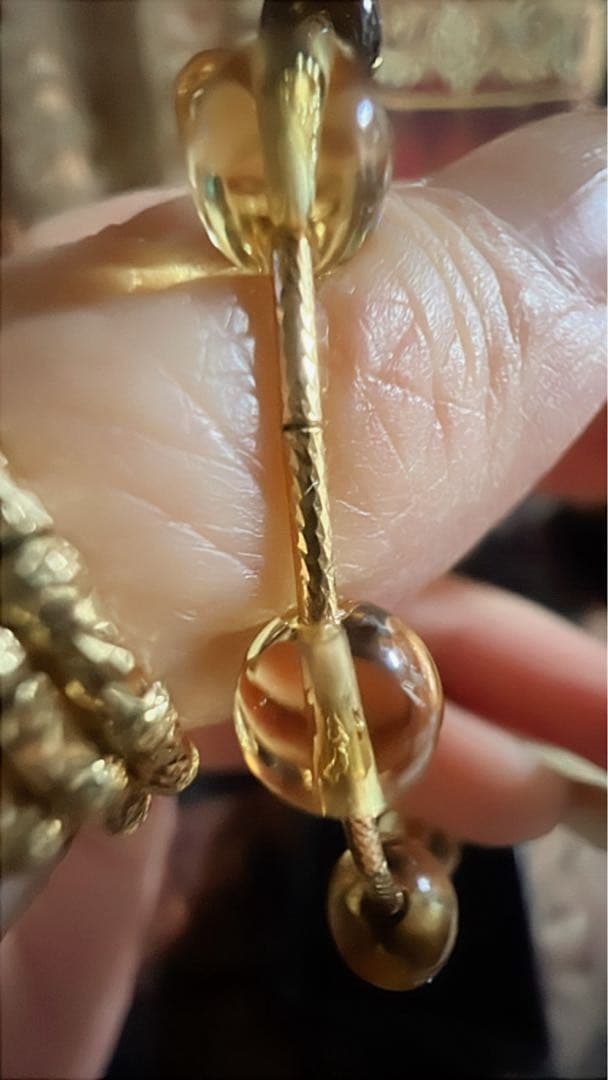 18kjp citrineブレスレット 4.6g