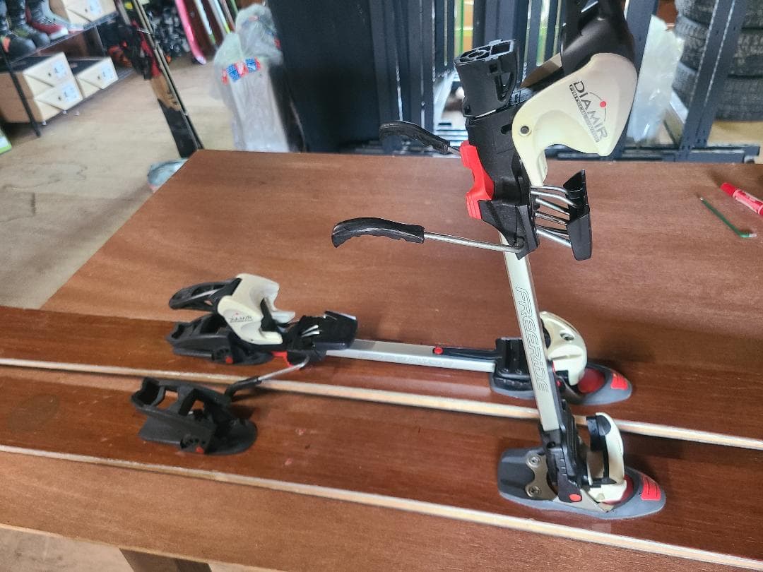 184 K2 OBSIDIAN + ツーリングバインディング