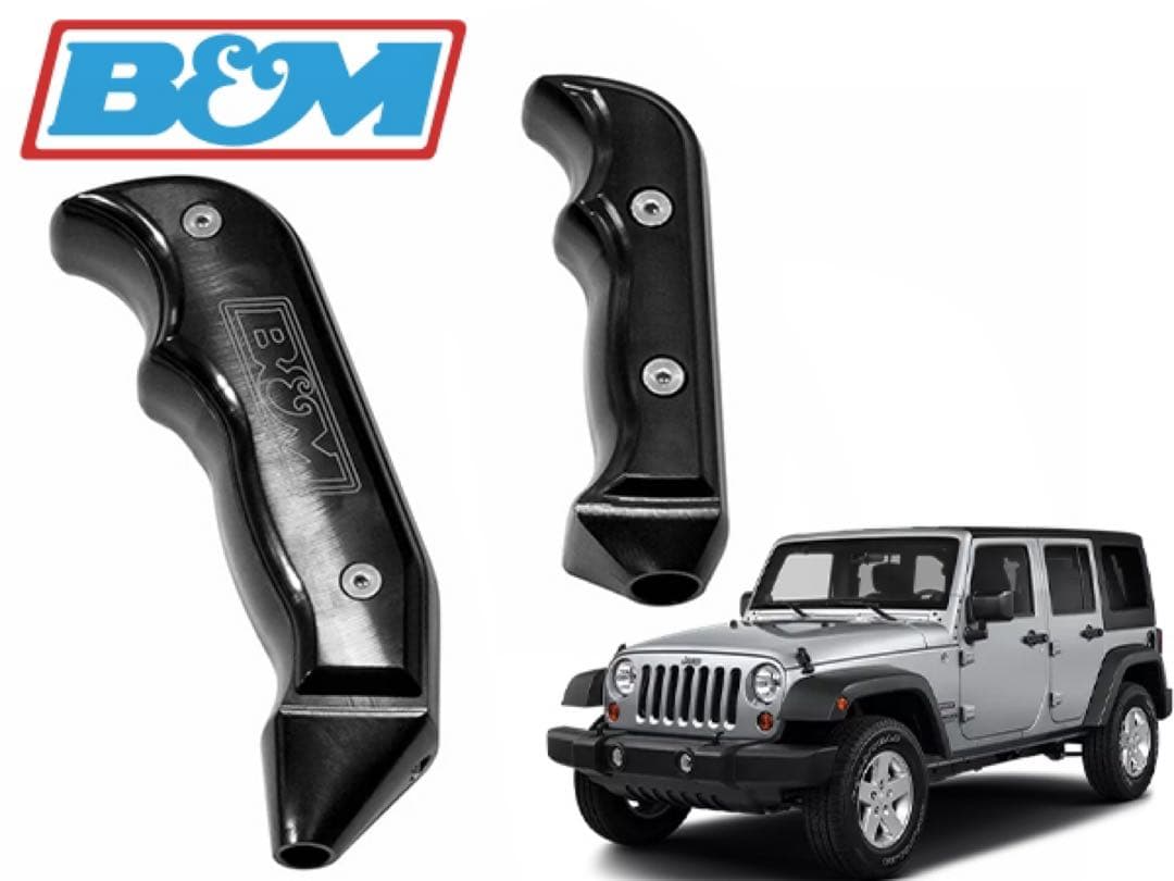 ラングラー JK 前期3.8L B&M シフトノブ マグナムグリップ セット