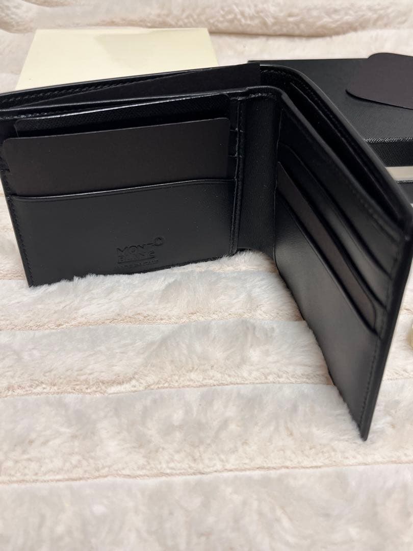 MONTBLANC 二つ折り財布6CC マイスターシュテュック スフマートレザー