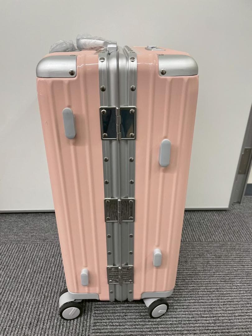 リベティ多機能キャリーケース【エナメルピンクSサイズ】75