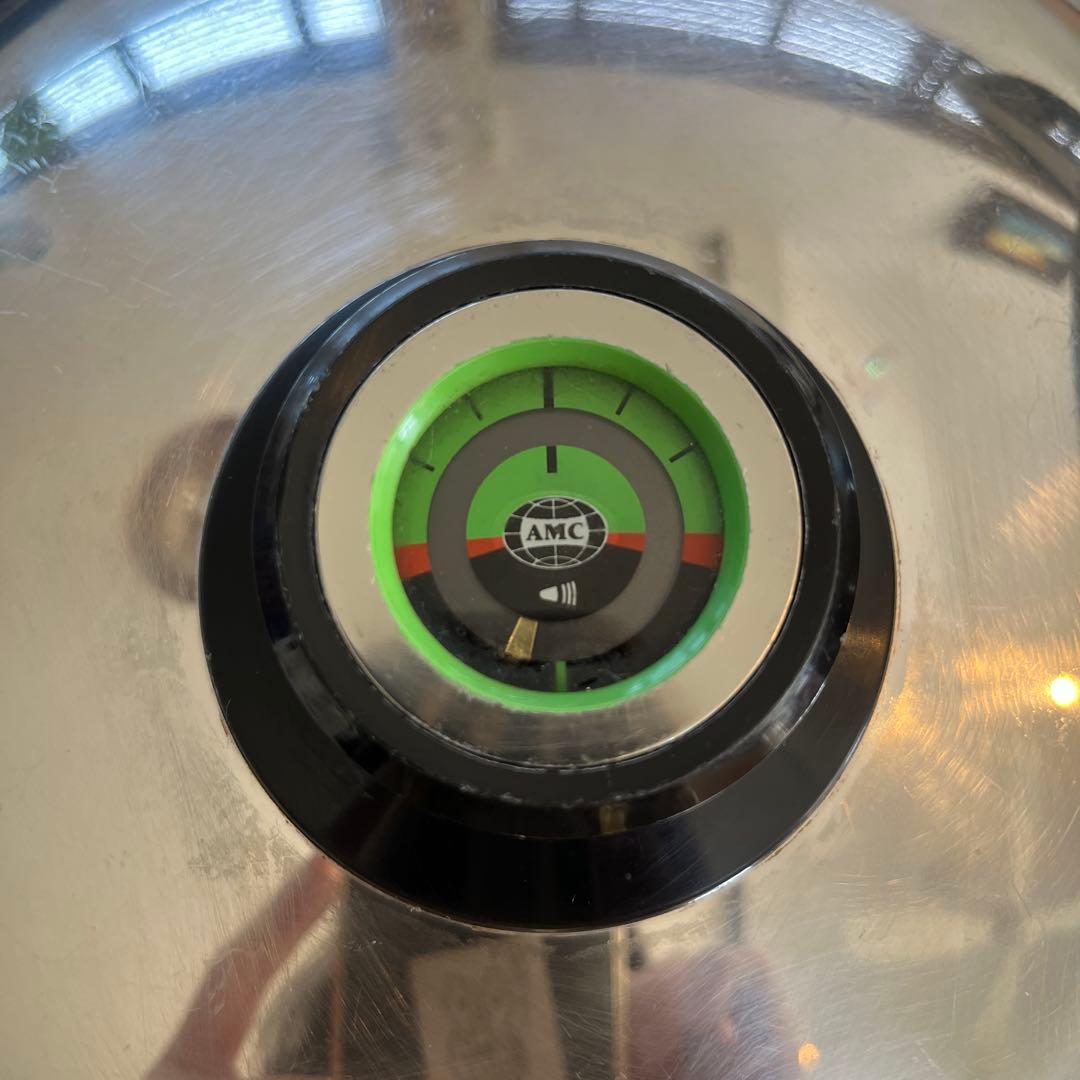 AMC ドイツ製　ステンレス鍋　２点セット蓋付