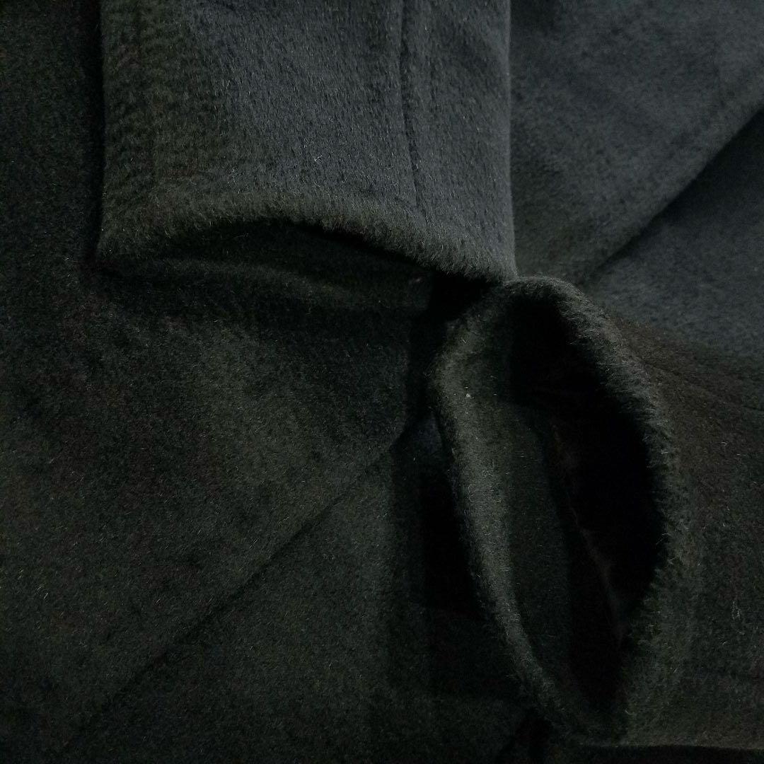 美品✨マックスマーラ 最高級白タグ ロングコート 大きいサイズ タッセルベルト