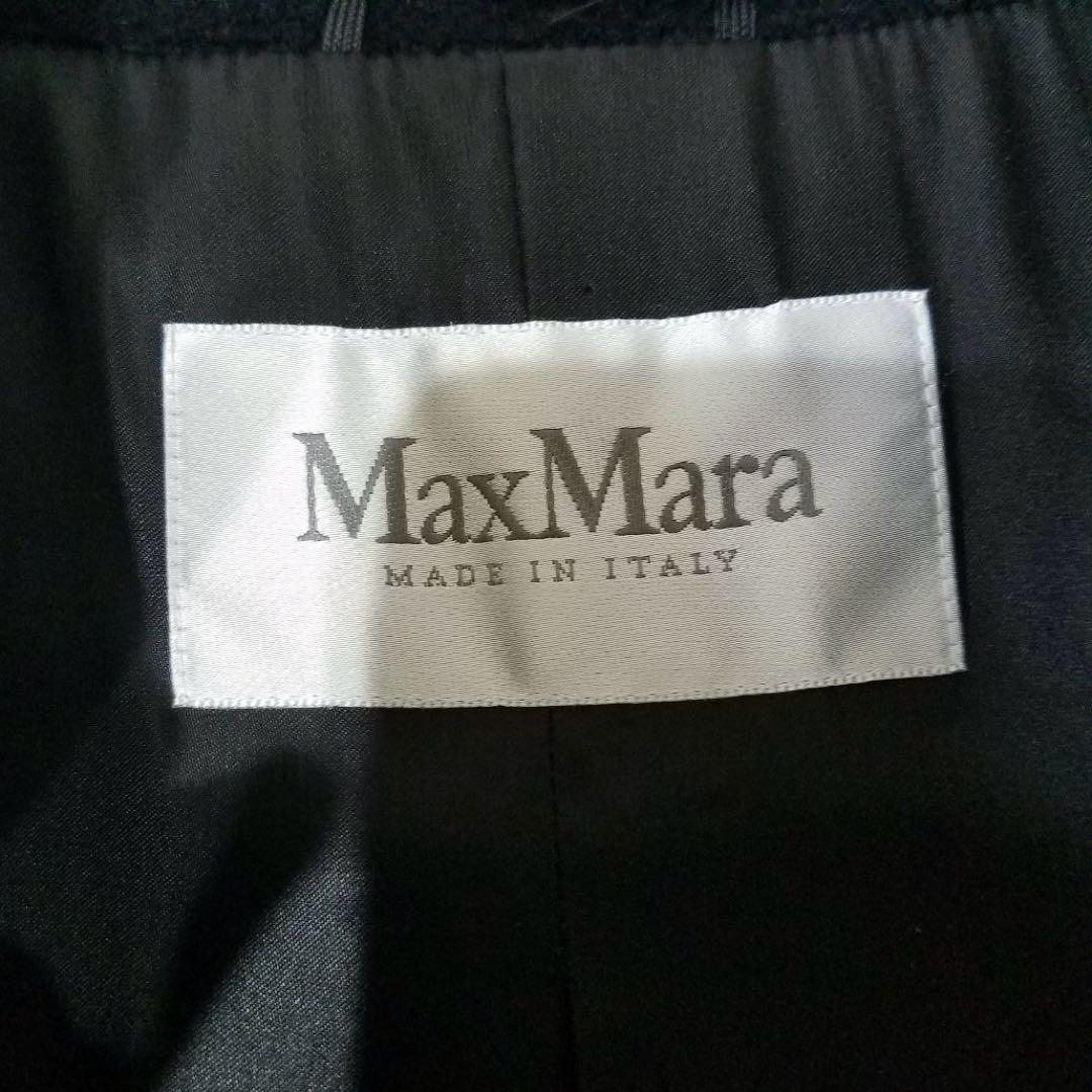 美品✨マックスマーラ 最高級白タグ ロングコート 大きいサイズ タッセルベルト