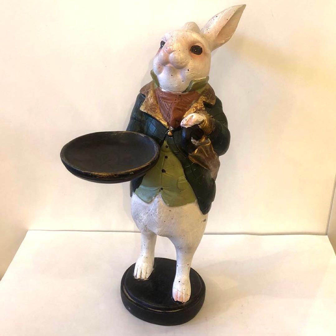 アリス　ラビット　トレー　オブジェ　インテリア　新品未使用