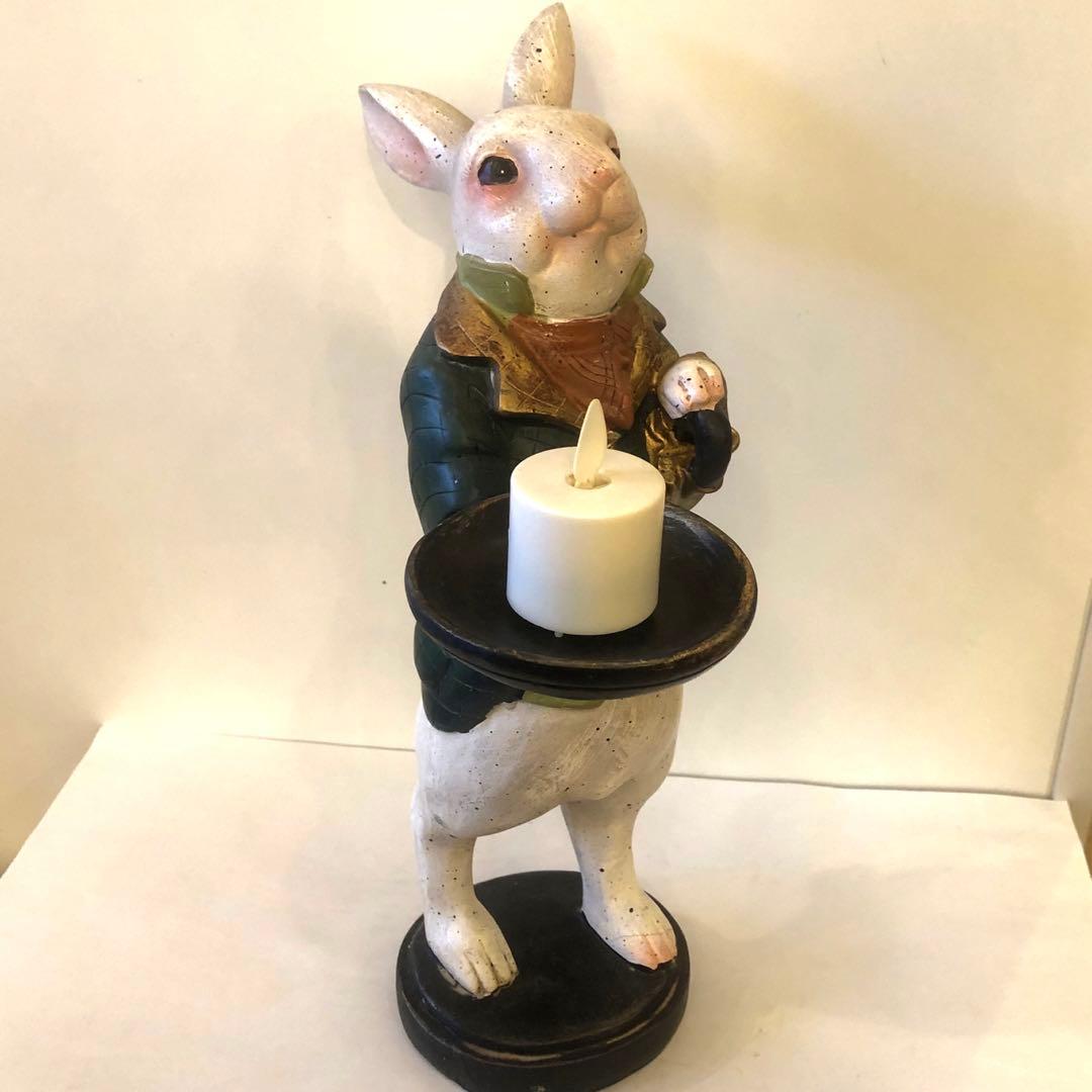 アリス　ラビット　トレー　オブジェ　インテリア　新品未使用