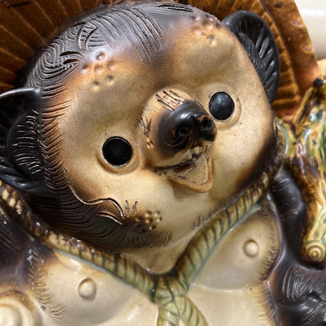 開運！福を呼び込む♡信楽焼　たぬきの置物　美品