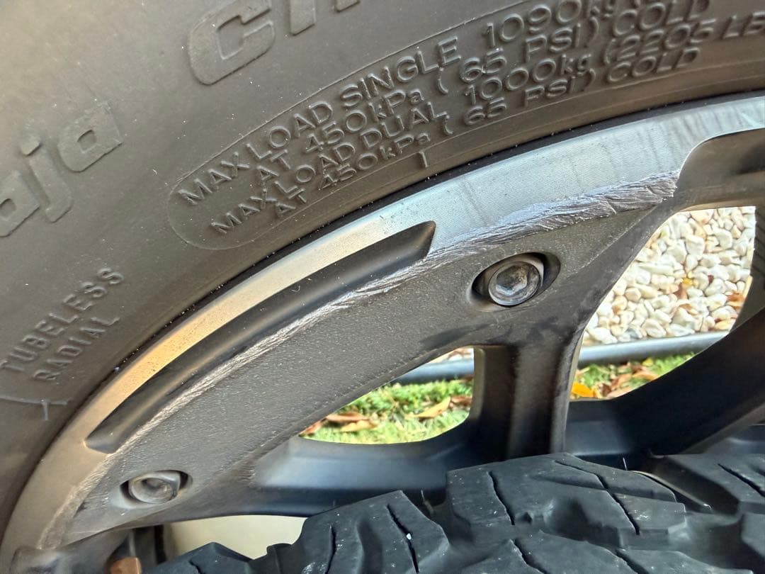 JEPPESEN MJCR216 BFGoodrich アウトバックBS9