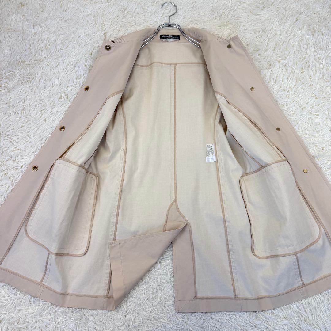 専用 サルヴァトーレフェラガモ ステンカラーコート ベルト ガンチーニ 金具