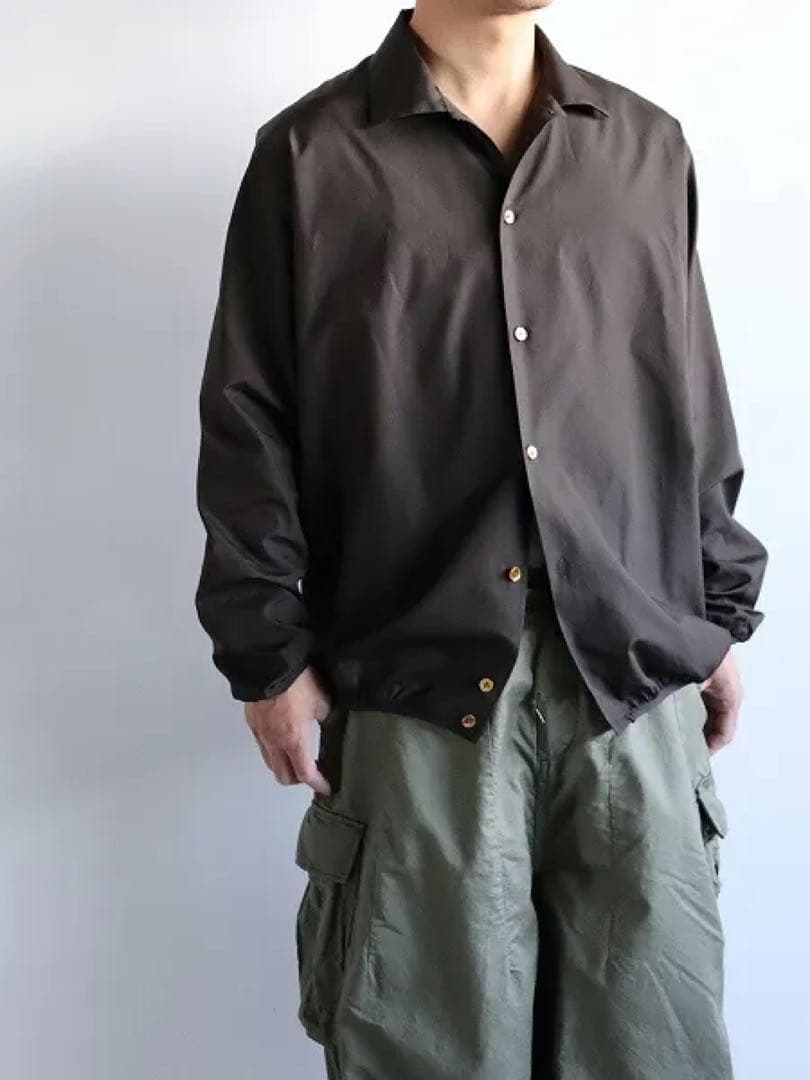 トップス KIMURA - cardigan shirt with collar 5