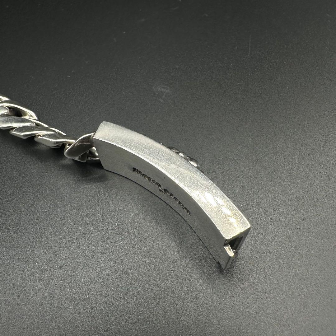 Argent Gleam フローラル クロス IDブレスレット　SV925