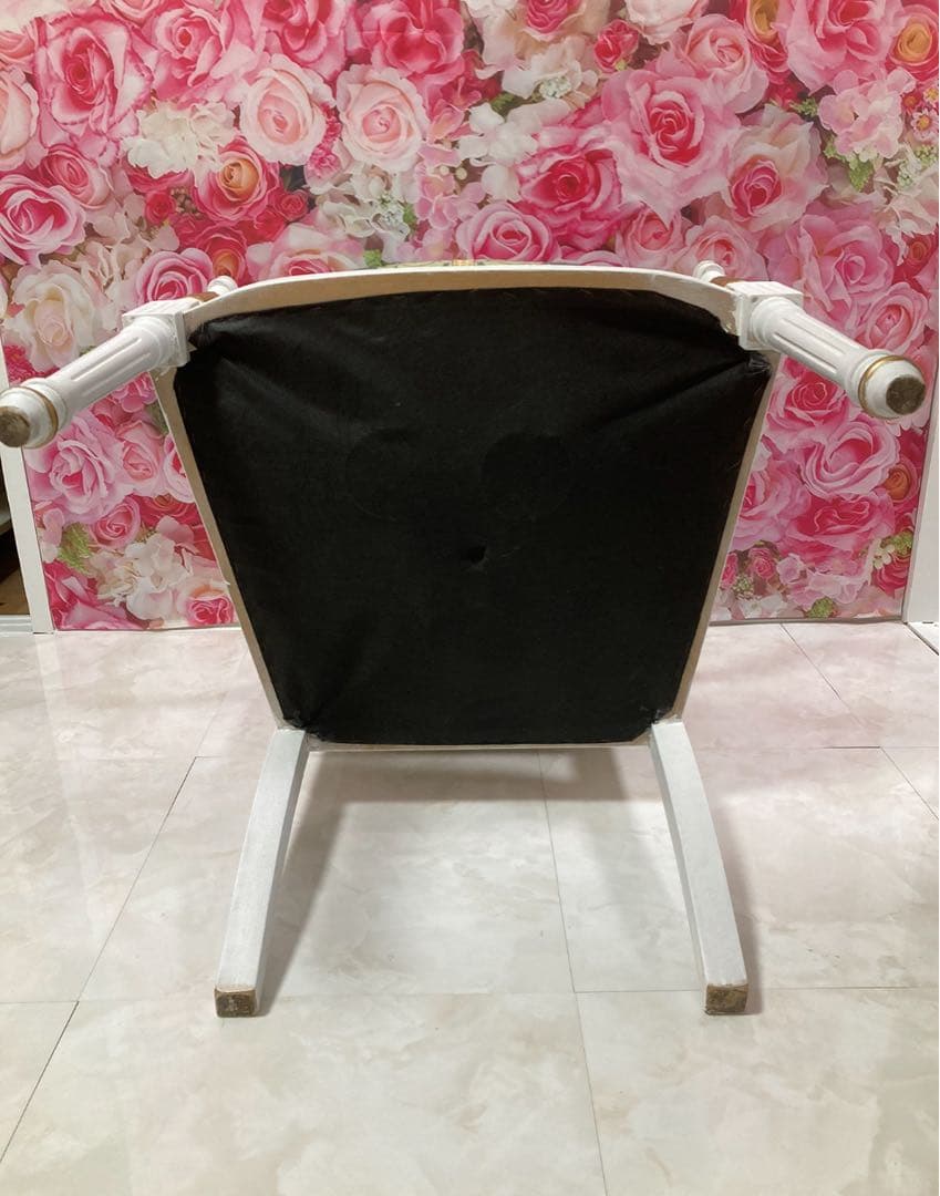 IDC大塚家具 デカペ仕上げ Bianco椅子 緑 アームチェア 一人用