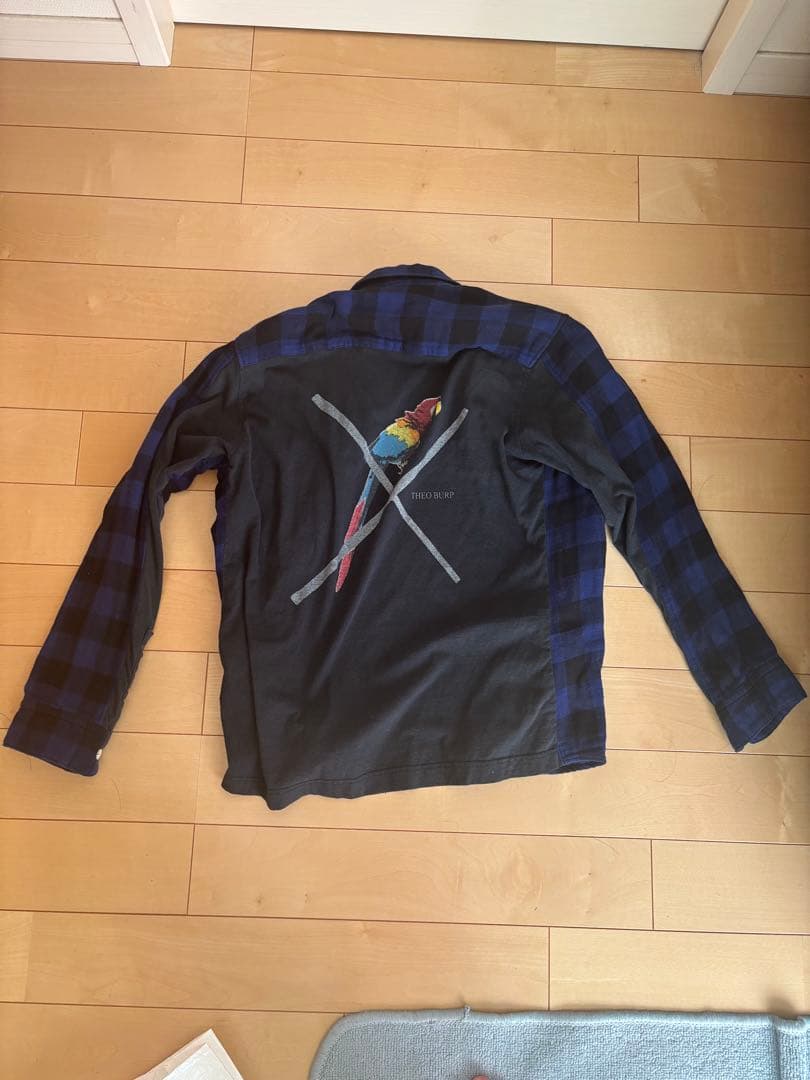 undercover ドッキング チェックシャツ ネルシャツ T期