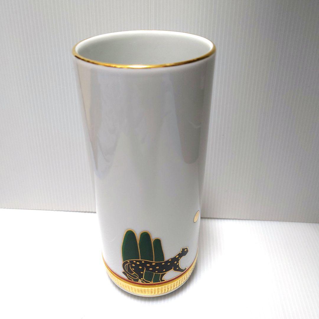Cartier　Panthère vase　パンテール 花瓶　ポーセリン