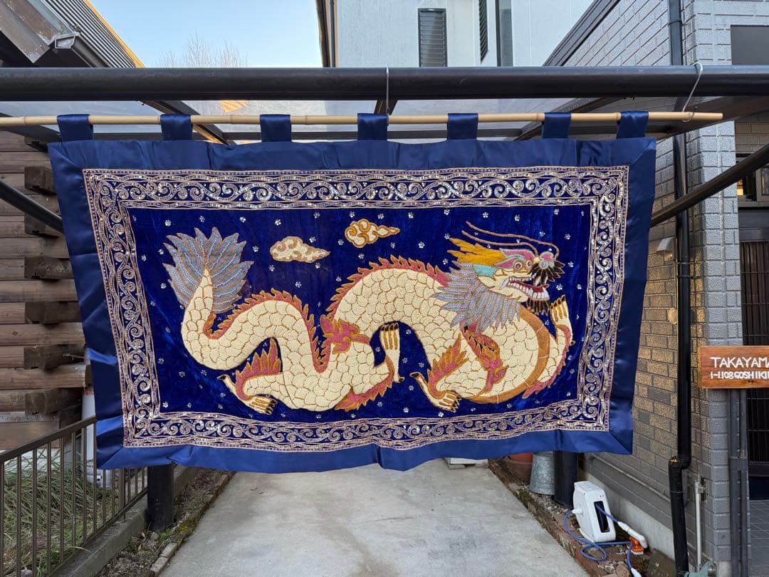 Ｂドラゴンビーズ&スパンコール、 エスニックタペストリー