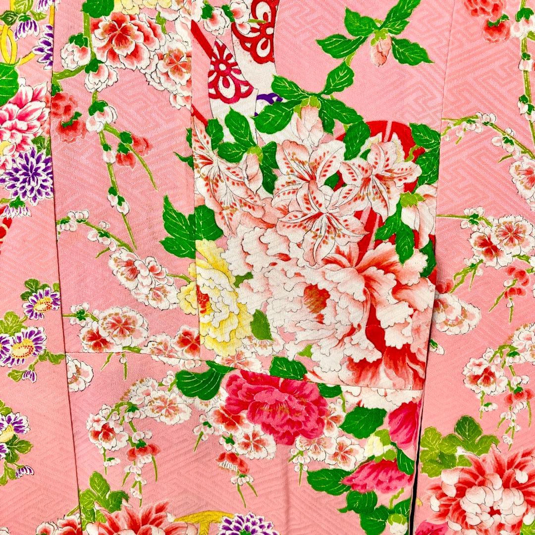 アンティーク　女の子　子供着物　NO16