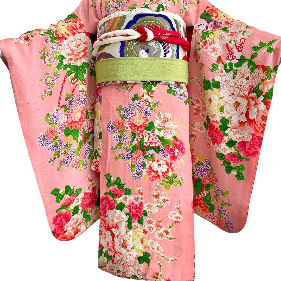 アンティーク　女の子　子供着物　NO16