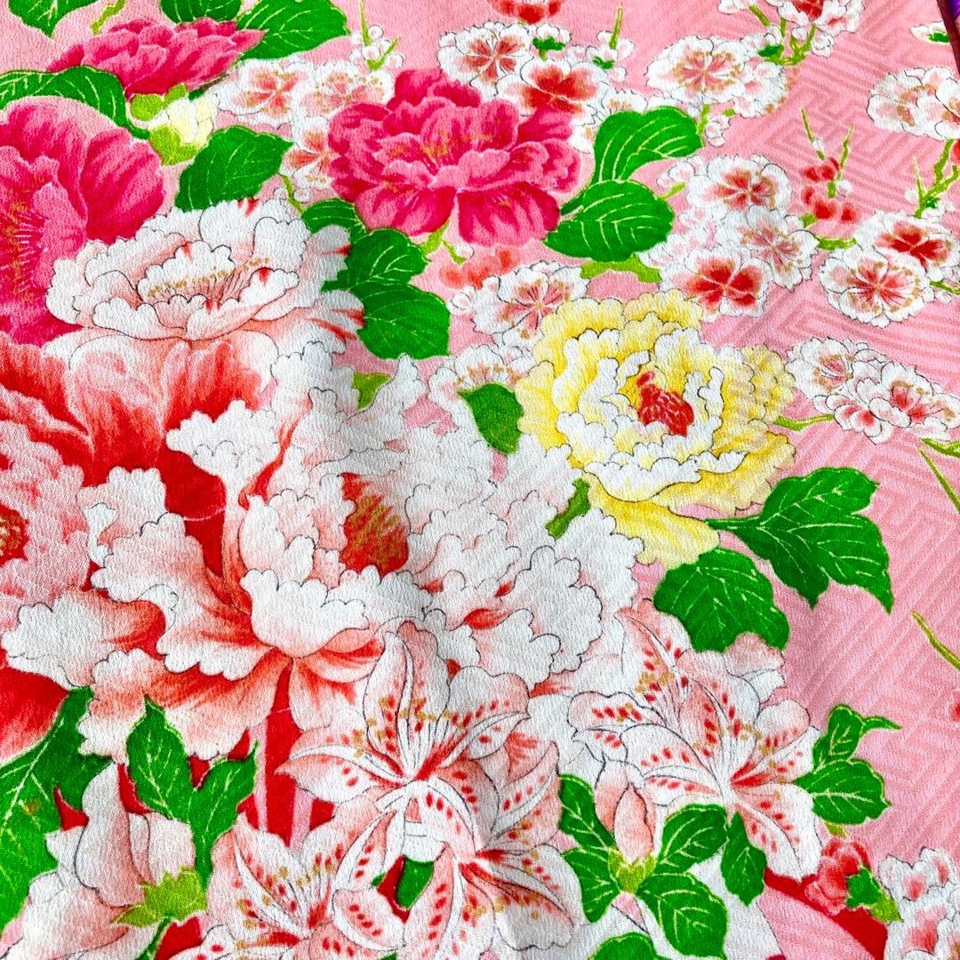 アンティーク　女の子　子供着物　NO16