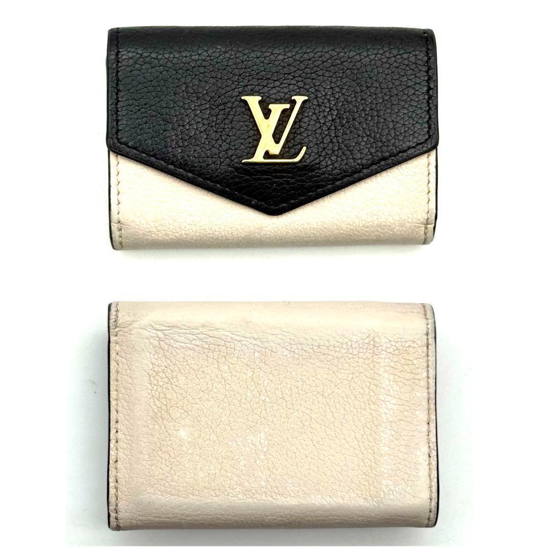 ルイヴィトン ポルトフォイユ ロックミニ 三つ折り コンパクト 財布