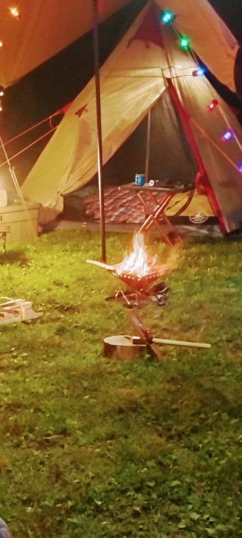  peak 焚き火台Sとトートバッグセット(2回使用)