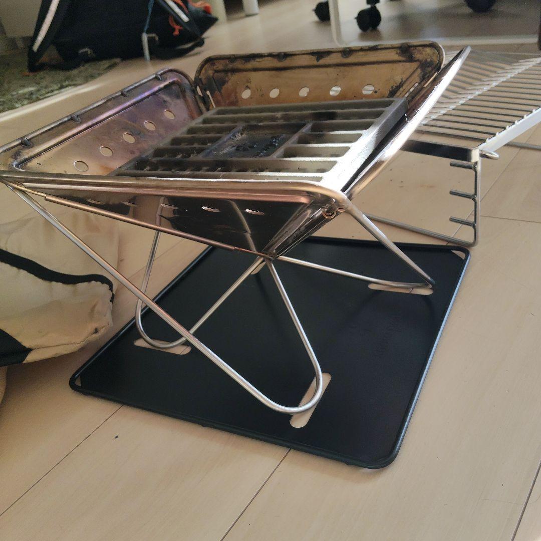  peak 焚き火台Sとトートバッグセット(2回使用)