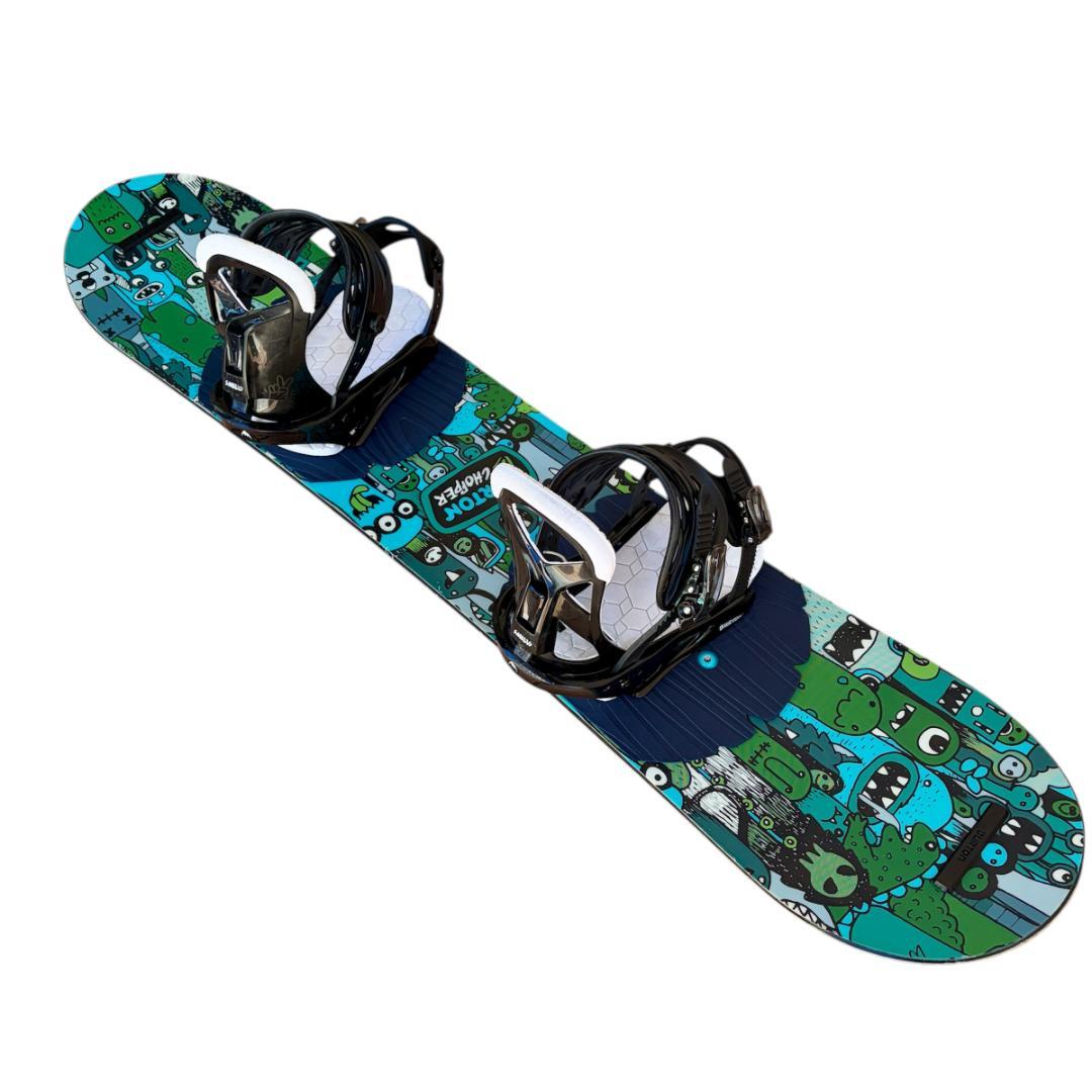 BURTON キッズ スノーボード 3点セット 120cm BOA ブーツ付