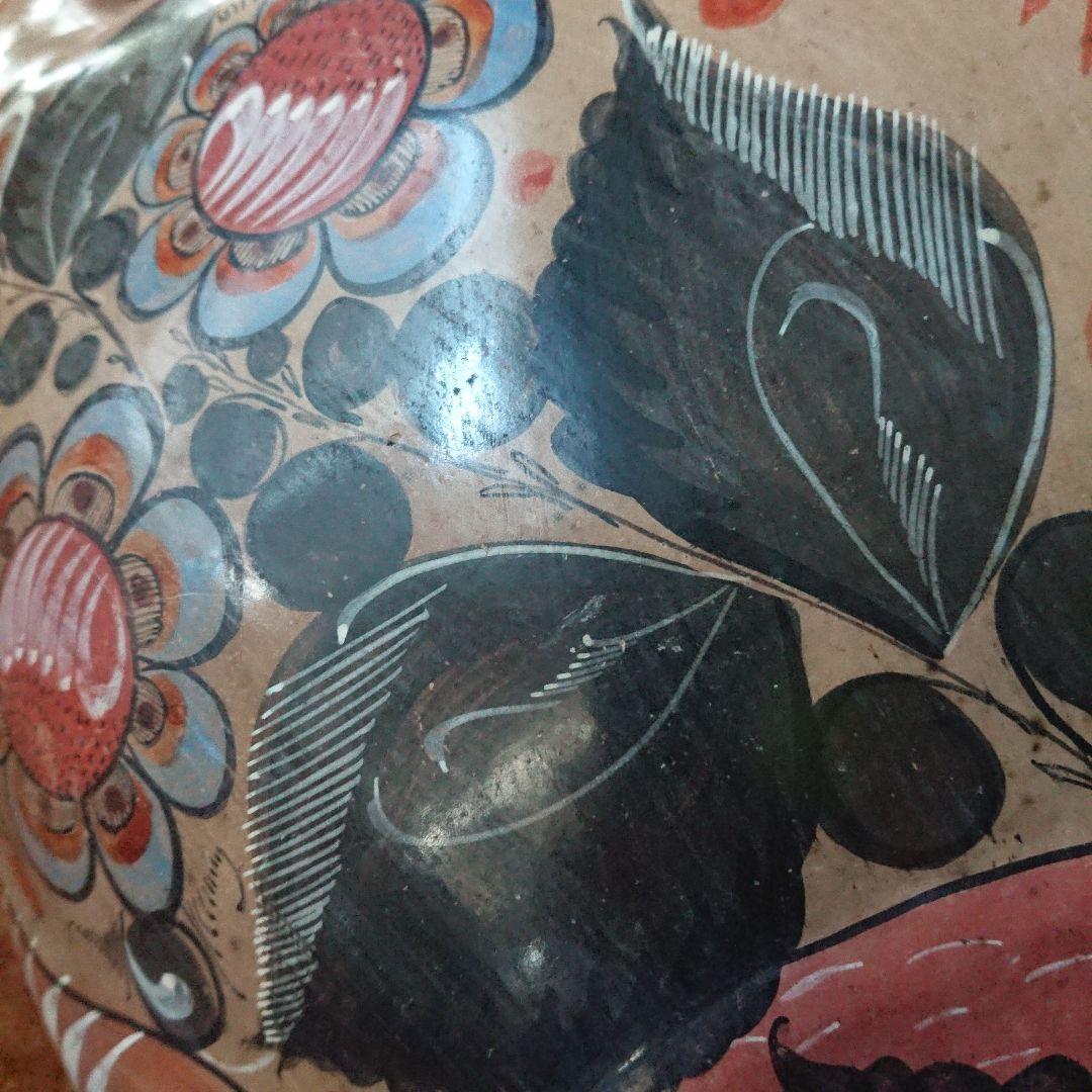 フォークアート 魚 メキシコ 民芸 トナラ焼き 置物 /イームズ ヴィンテージ