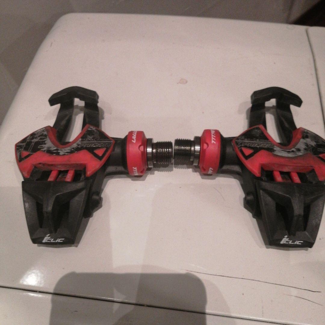 TIME Xpresso 12 ビンディングペダル ブラック/レッド