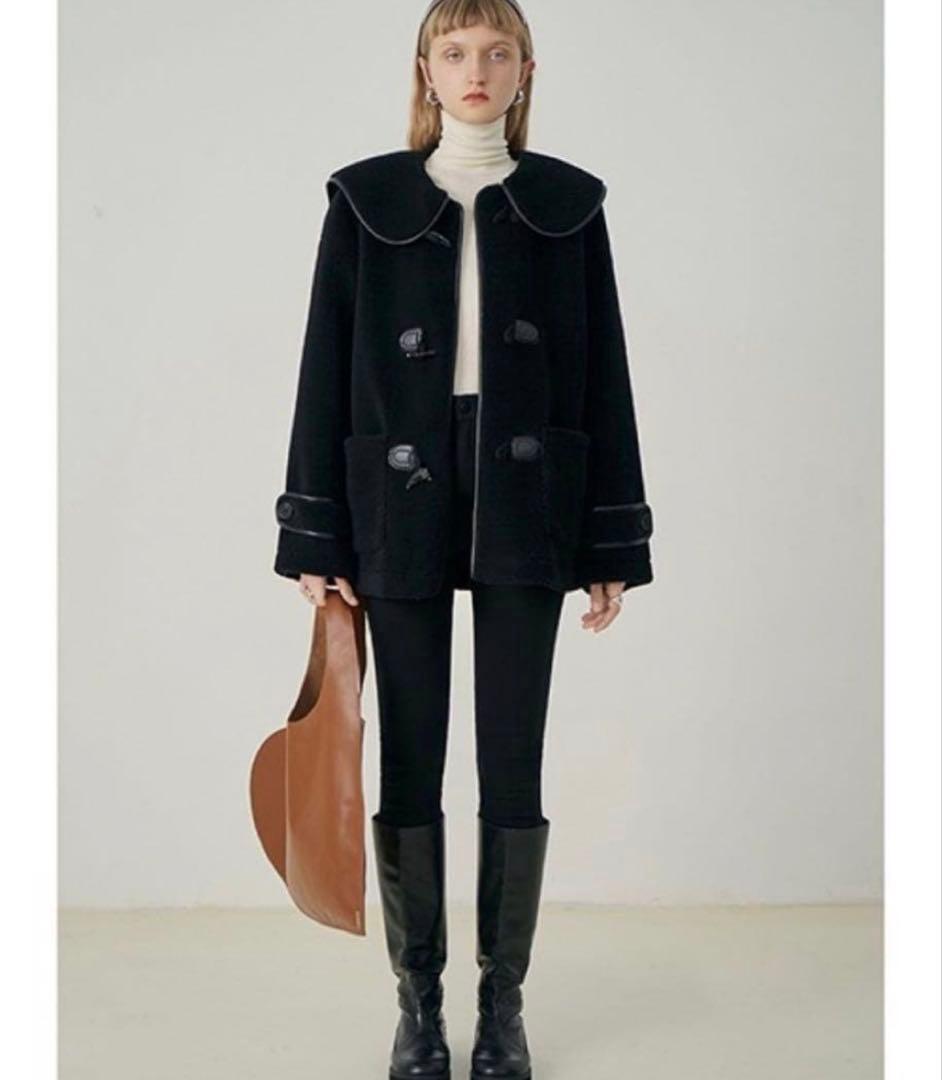 fano studios ダッフルコート　ムートンコート