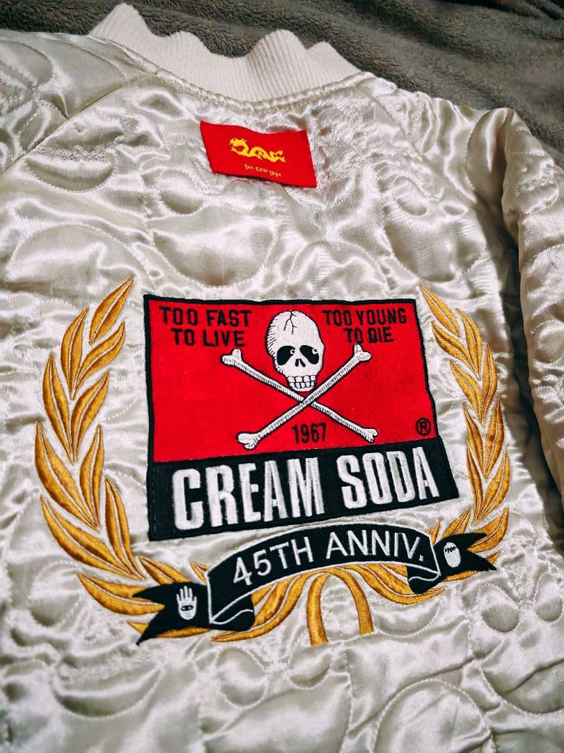 CREAM SODA 日本限定 スカジャン ２面用 別珍 サテン unisex