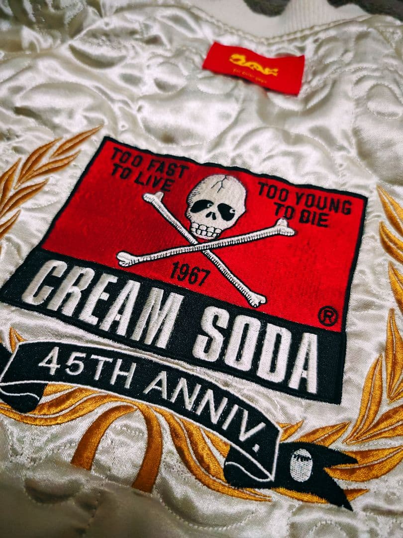CREAM SODA 日本限定 スカジャン ２面用 別珍 サテン unisex
